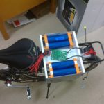 Saddle pack showing internals