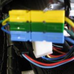 Anderson connectors on motor