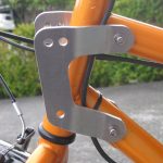 Brackets for front rack left side