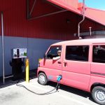 Charging at The Warehouse. Bleneim