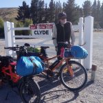 Dave at the start of the rail trail