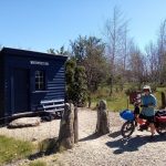Lynn at the first Gangers Shed/Station building