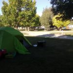 Tent at Omakau Domain Campsite