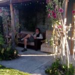 Relaxing at Crow’s Nest, Oturehua