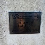 45 degrees South again