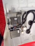 ECU and BMU under middle floor panel