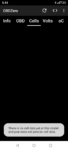 OBDZero No Cells found