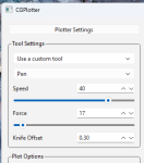 Tool Settings – Custom Tool